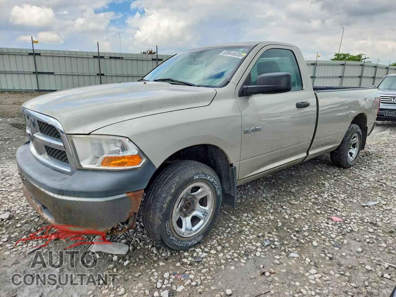 DODGE RAM 1500 2009 - 1D3HV16P09J524536