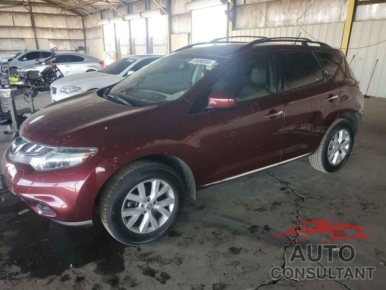 NISSAN MURANO 2012 - JN8AZ1MW2CW217067