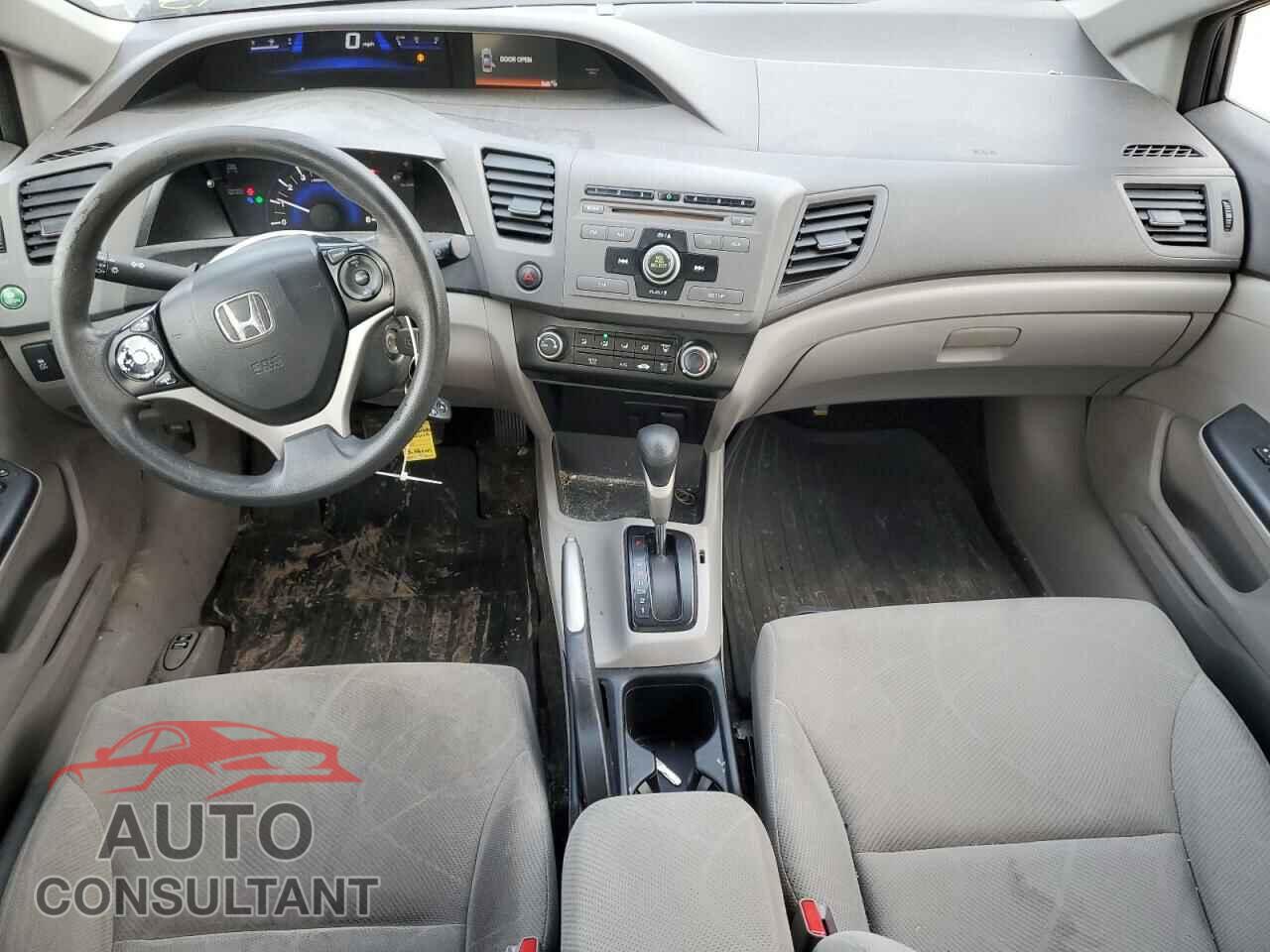 HONDA CIVIC 2012 - 19XFB2F58CE022231