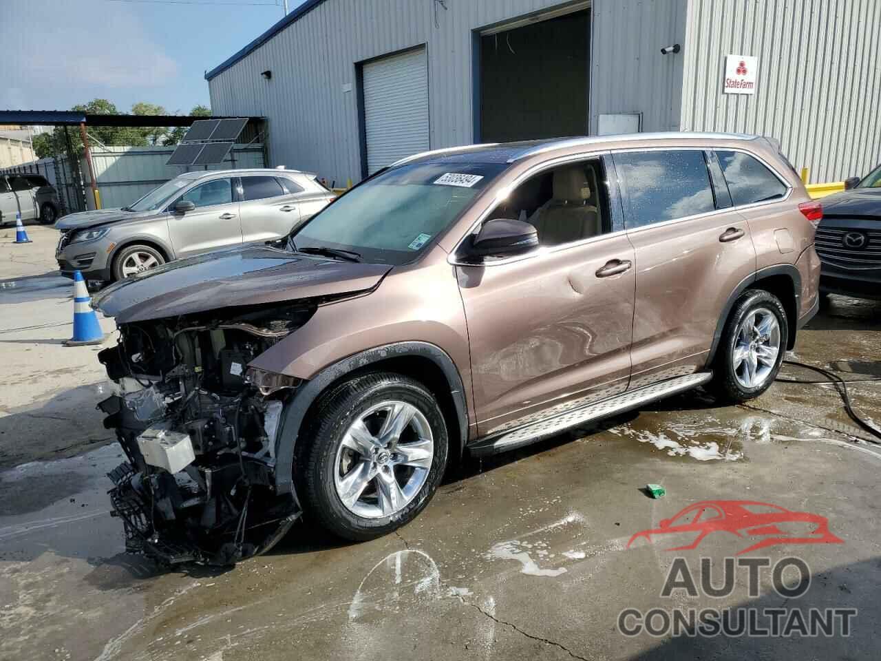 TOYOTA HIGHLANDER 2017 - 5TDYZRFH2HS205502