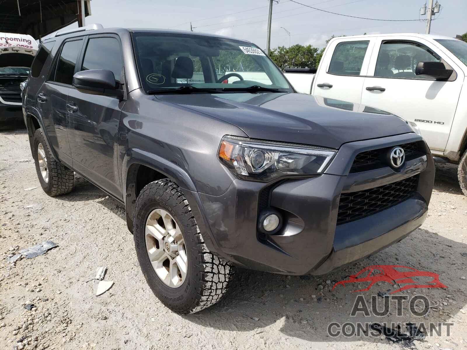 TOYOTA 4RUNNER 2017 - JTEZU5JRXH5149130