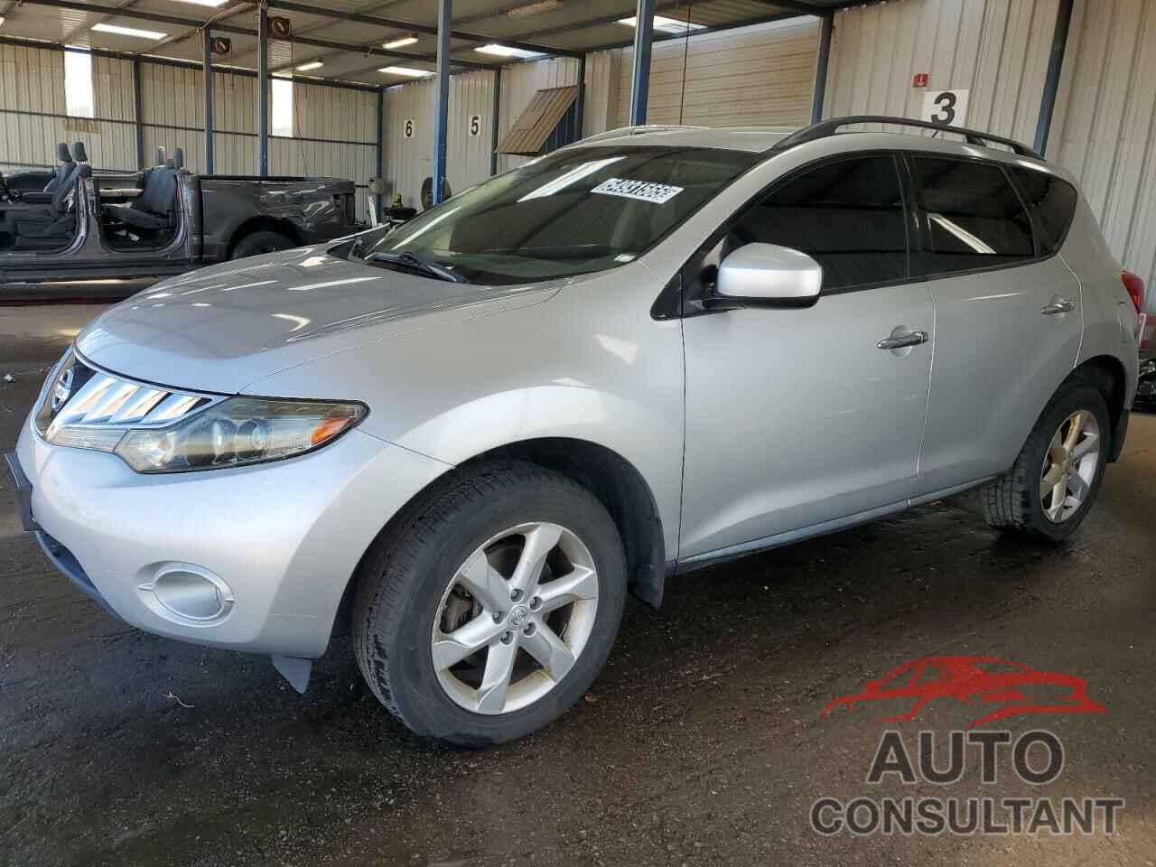 NISSAN MURANO 2009 - JN8AZ18W89W113007