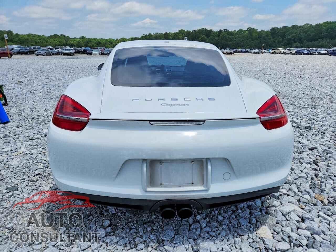 PORSCHE CAYMAN 2016 - WP0AA2A85GK170130