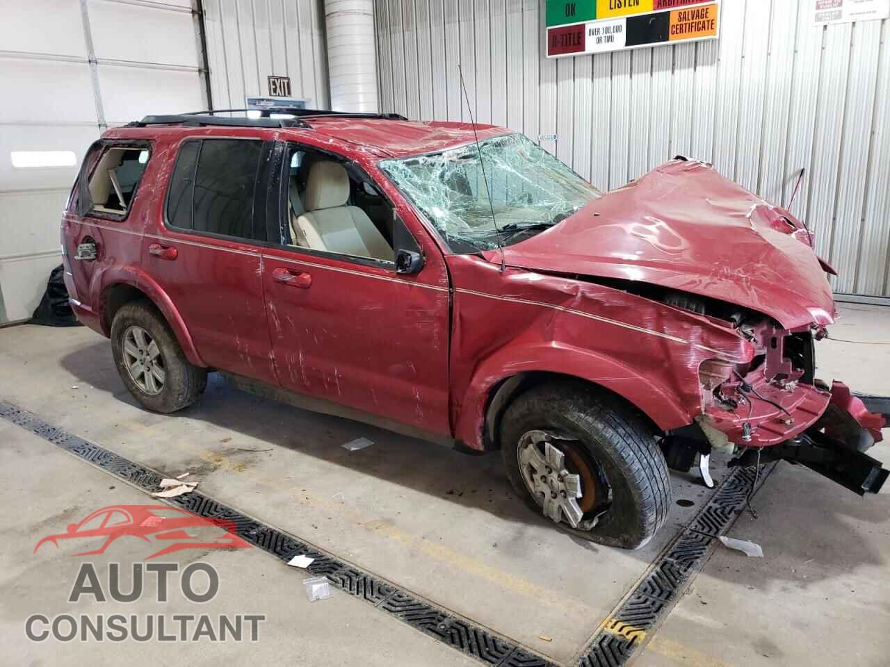FORD EXPLORER 2010 - 1FMEU7DEXAUA23929