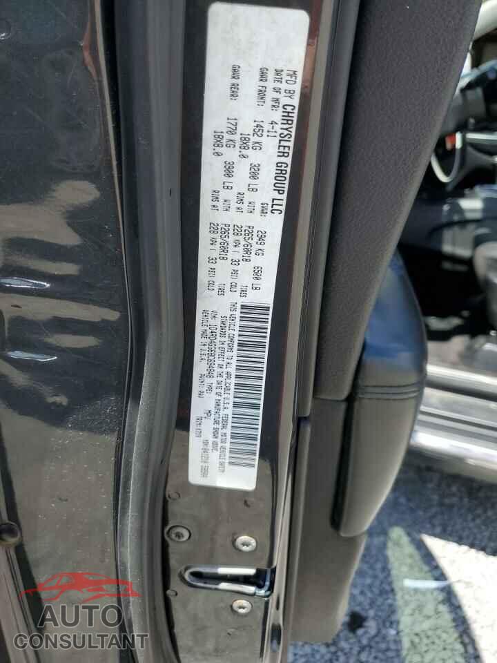 DODGE DURANGO 2011 - 1D4RD4GG6BC694848