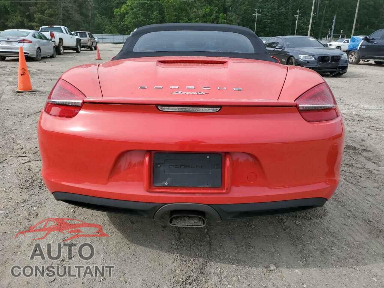 PORSCHE BOXSTER 2014 - WP0CA2A84ES120776