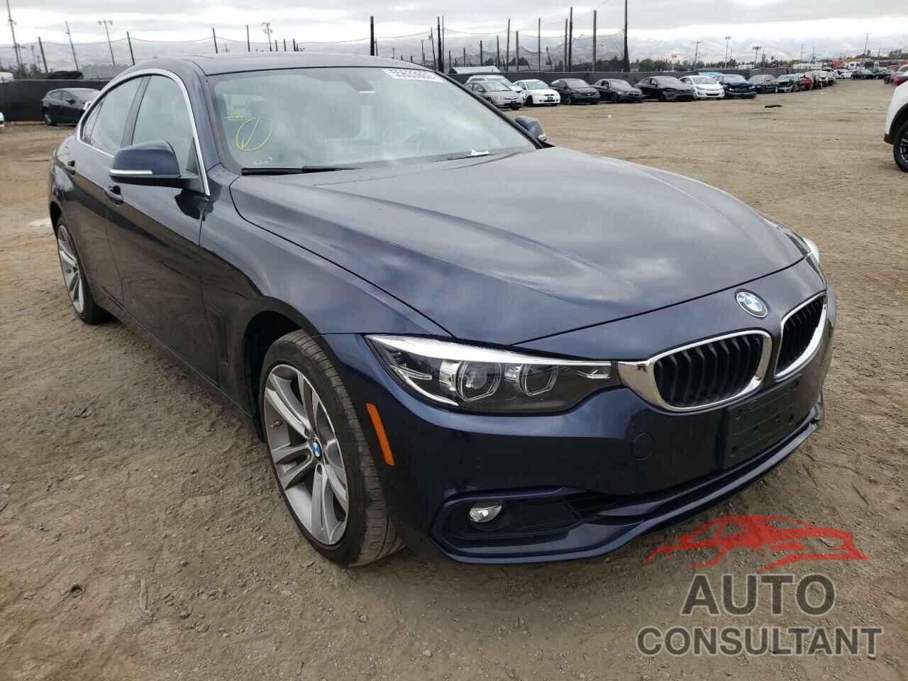 BMW 4 SERIES 2019 - WBA4J3C57KBL06222