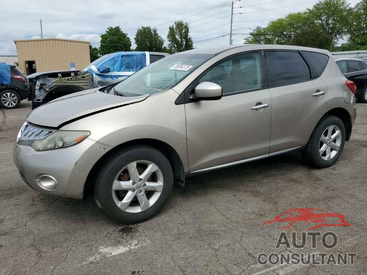 NISSAN MURANO 2009 - JN8AZ18W29W207190