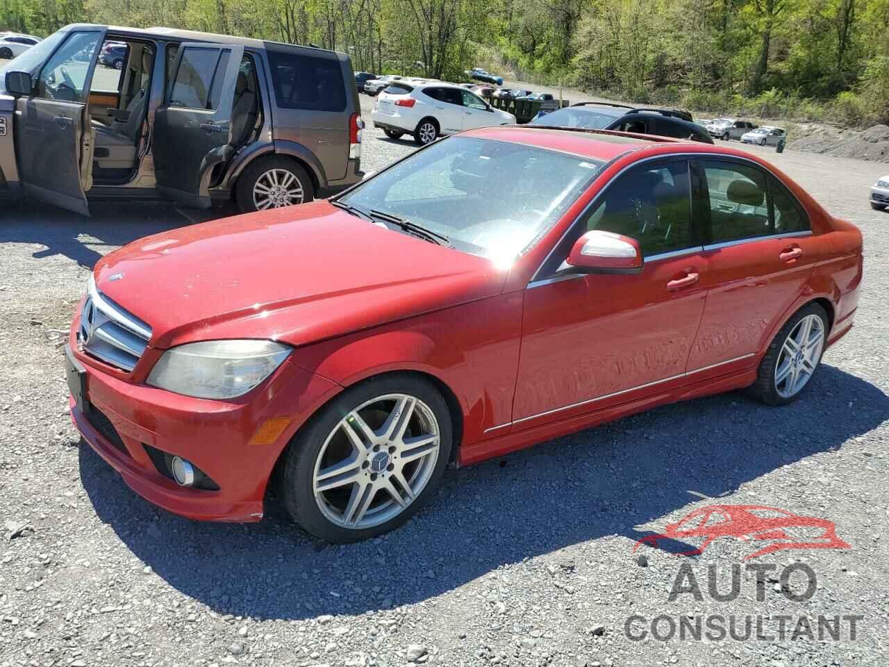 MERCEDES-BENZ C-CLASS 2009 - WDDGF81X09F254203