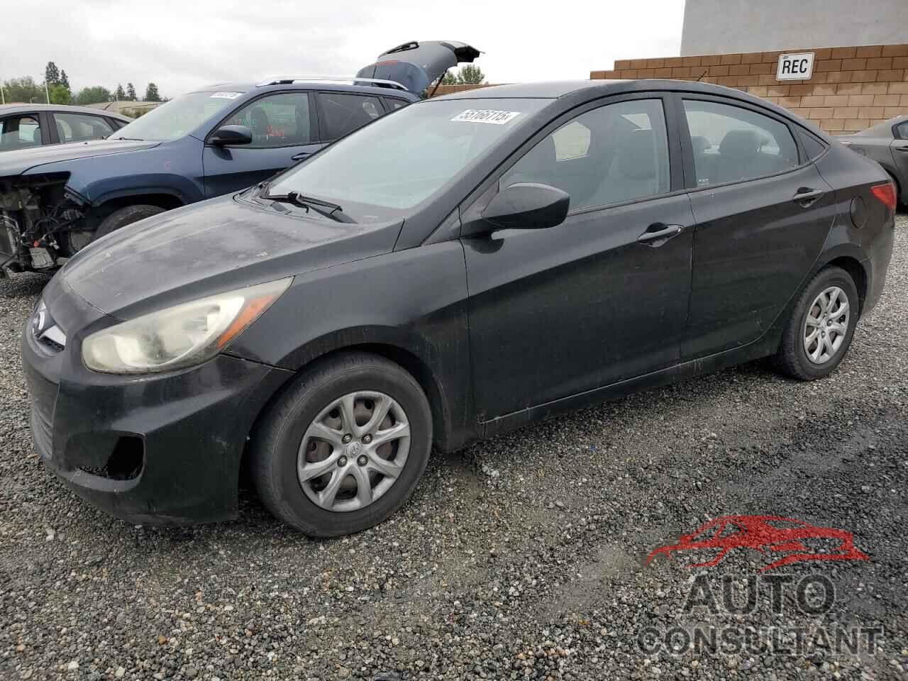 HYUNDAI ACCENT 2012 - KMHCT4AE8CU134916