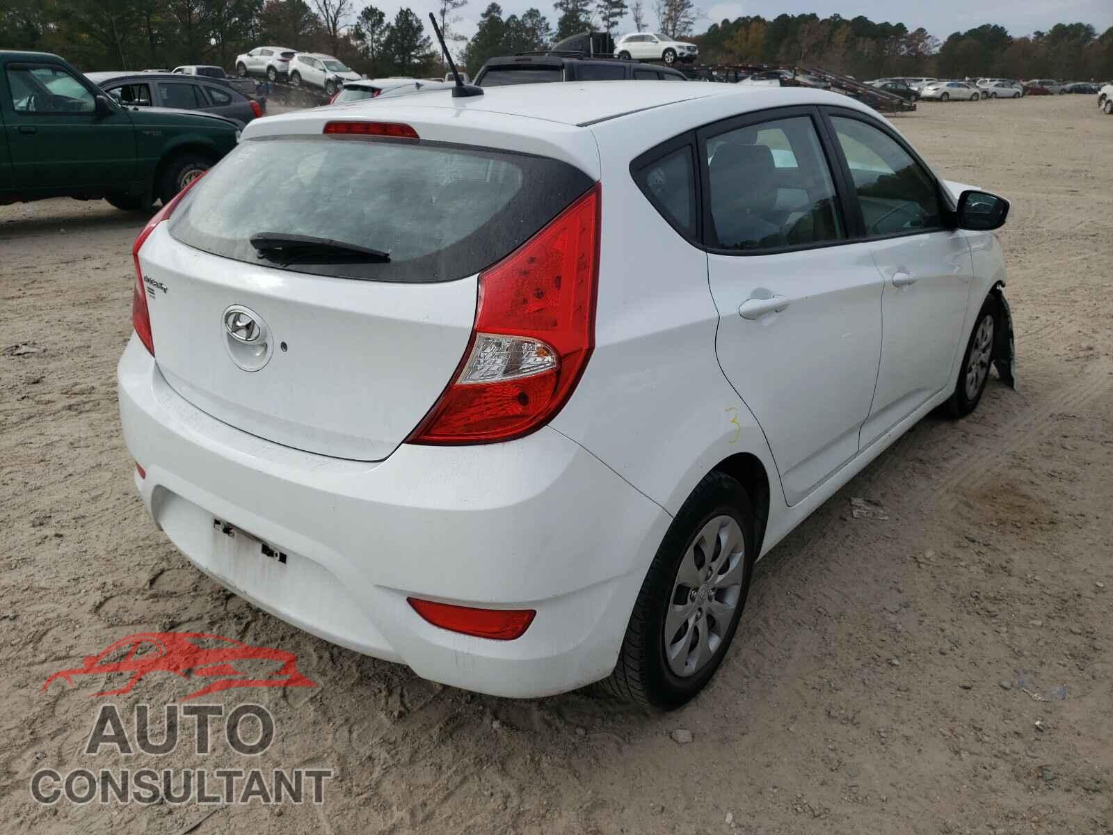 HYUNDAI ACCENT 2017 - KMHCT5AE3HU350461