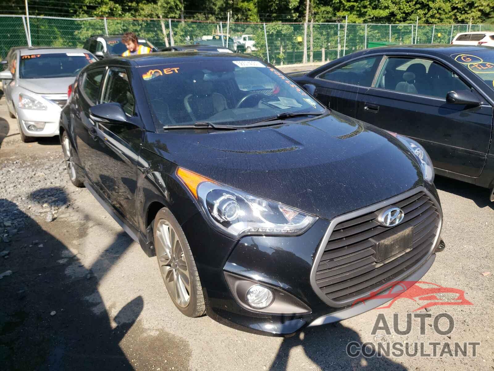 HYUNDAI VELOSTER 2017 - KMHTC6AE8HU316165