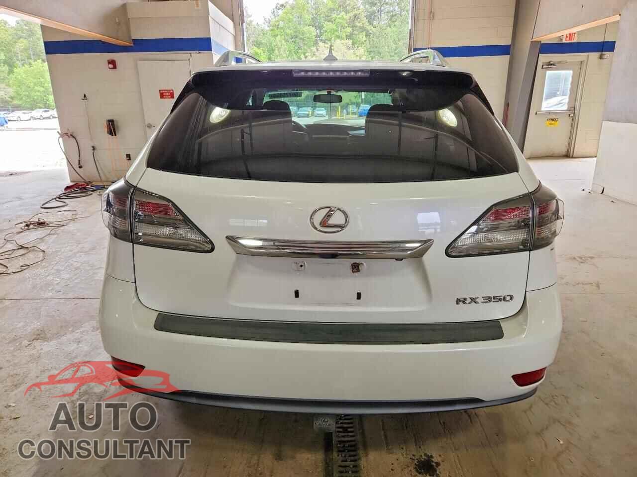 LEXUS RX350 2011 - 2T2BK1BA6BC085980