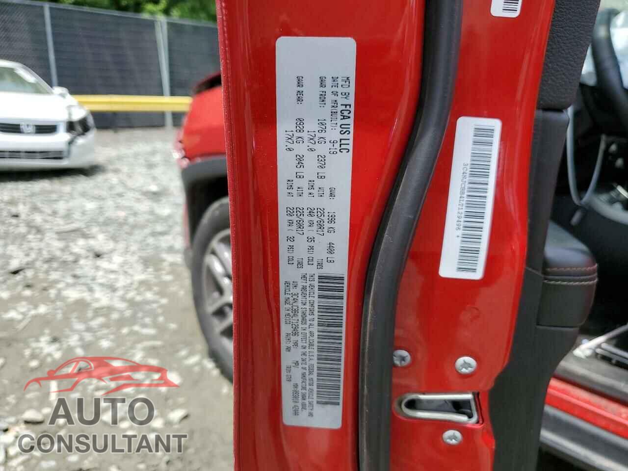 JEEP COMPASS 2020 - 3C4NJCBB4LT129496