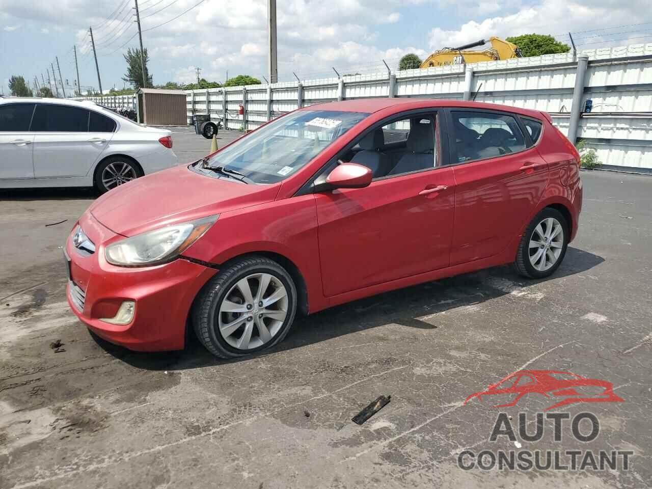 HYUNDAI ACCENT 2012 - KMHCU5AE9CU008826