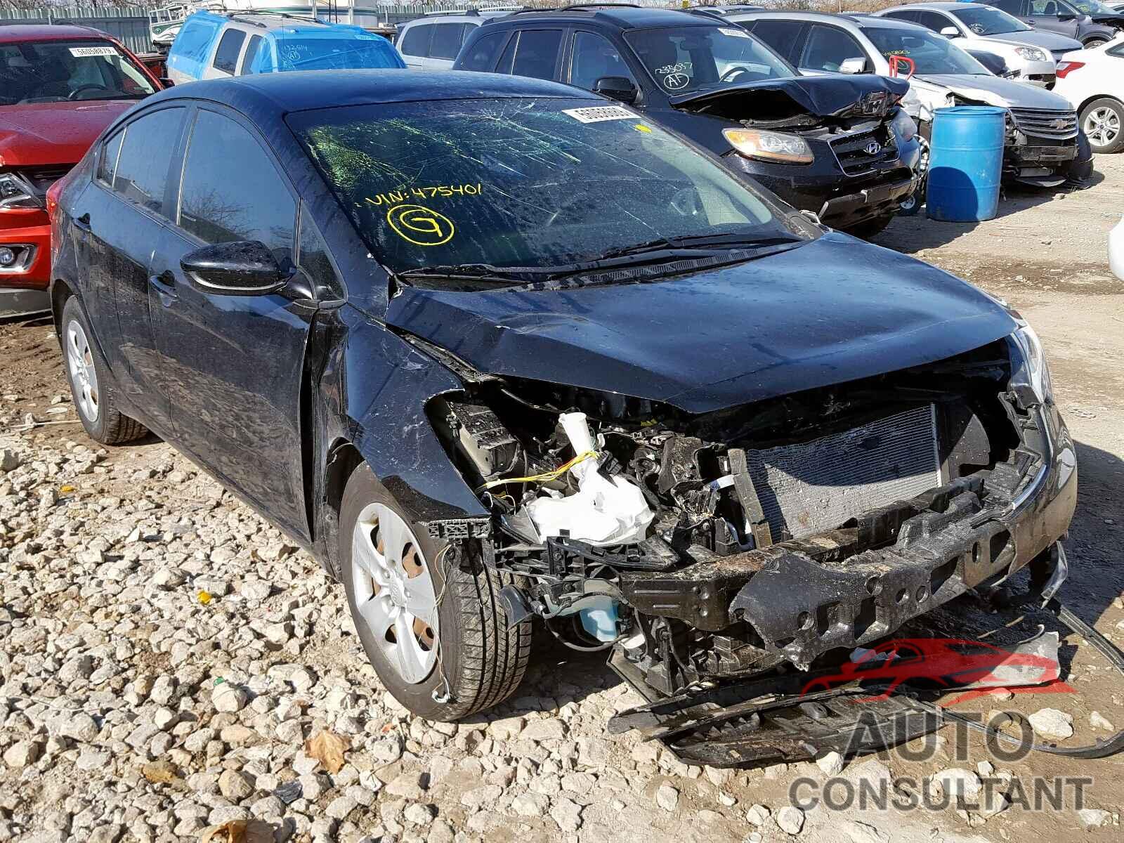 KIA FORTE 2016 - KNAFK4A60G5475401