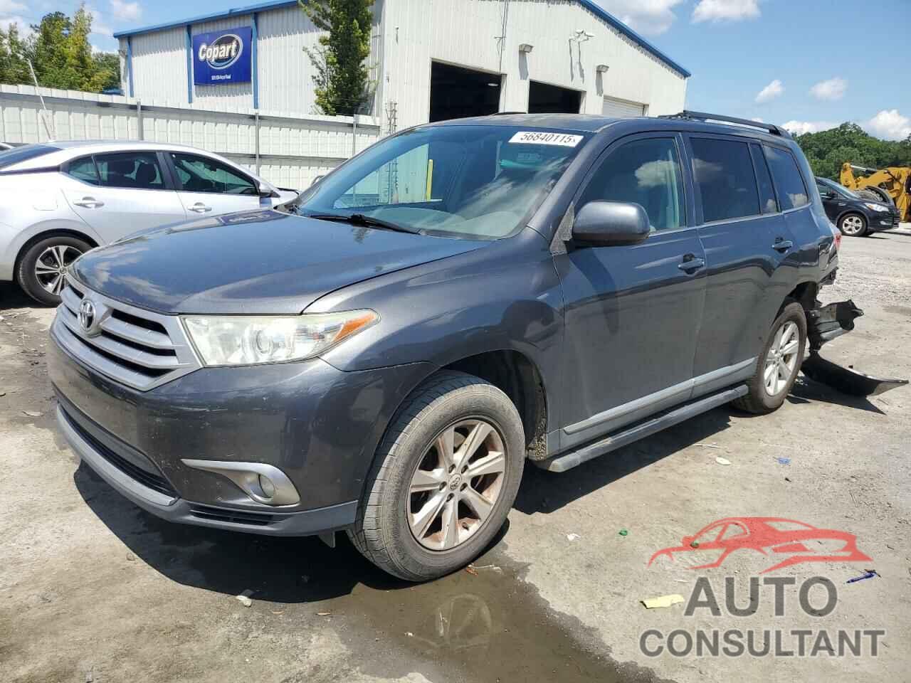 TOYOTA HIGHLANDER 2012 - 5TDBK3EH1CS121981