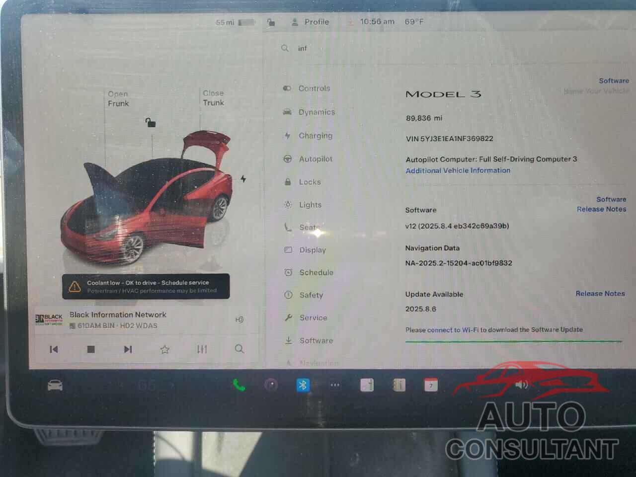 TESLA MODEL 3 2022 - 5YJ3E1EA1NF369822