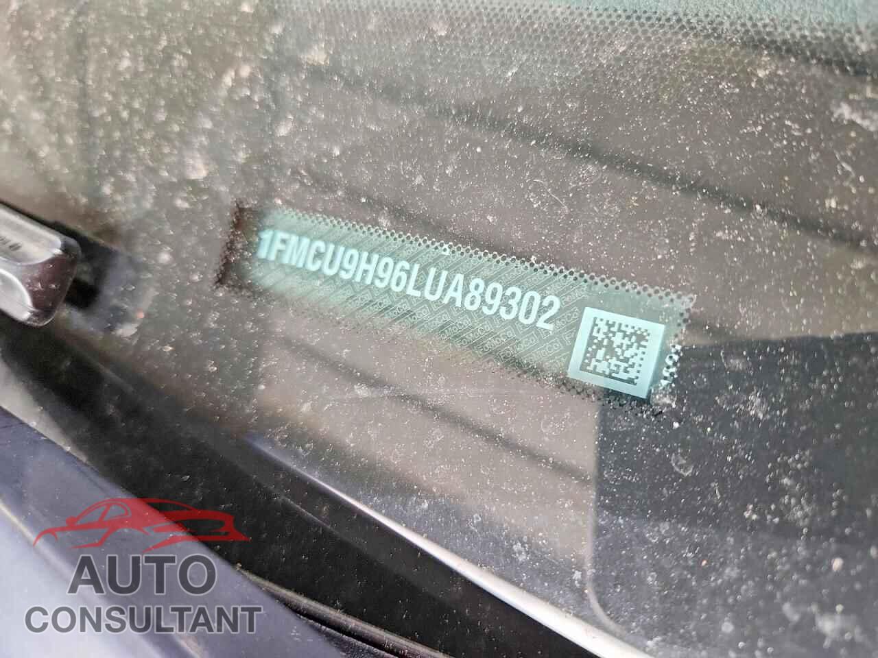FORD ESCAPE 2020 - 1FMCU9H96LUA89302