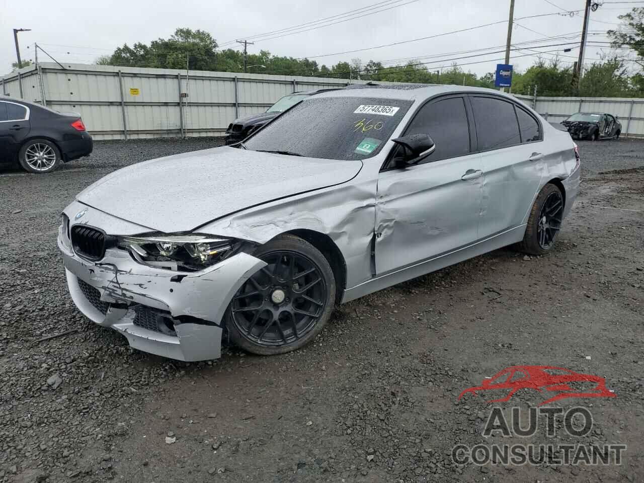 BMW 3 SERIES 2016 - WBA8E3G55GNT75139