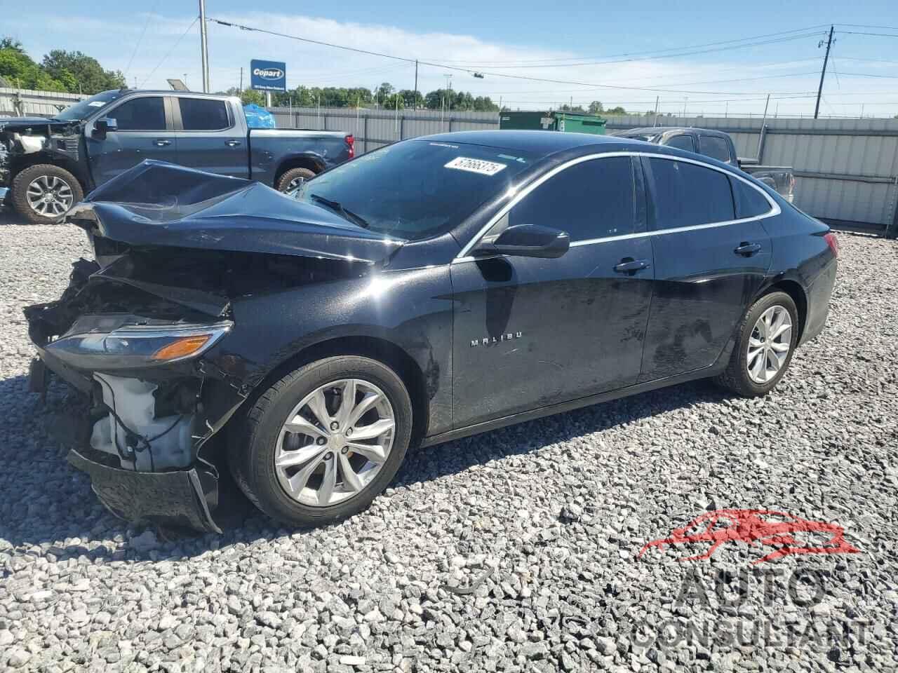 CHEVROLET MALIBU 2020 - 1G1ZD5ST7LF029540