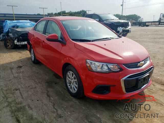 CHEVROLET SONIC 2020 - 1G1JD5SB1L4125440