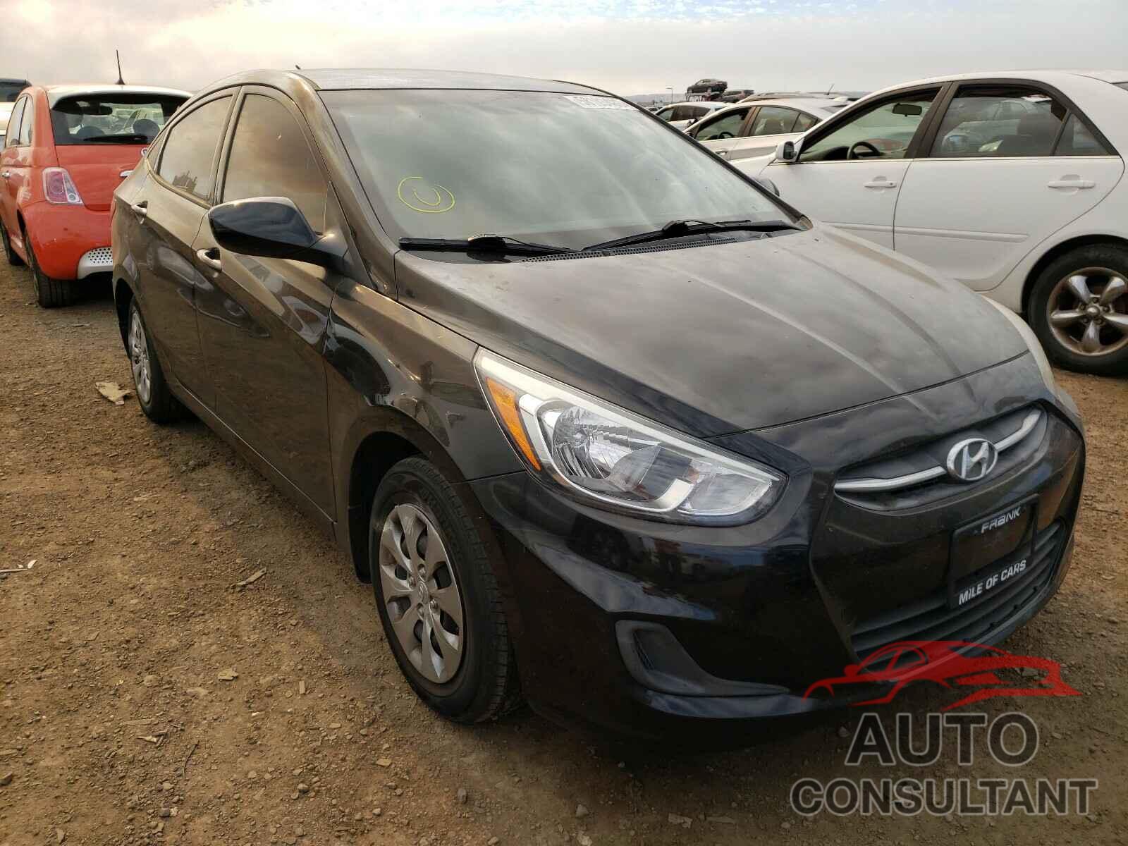 HYUNDAI ACCENT 2016 - KMHCT4AE4GU063199