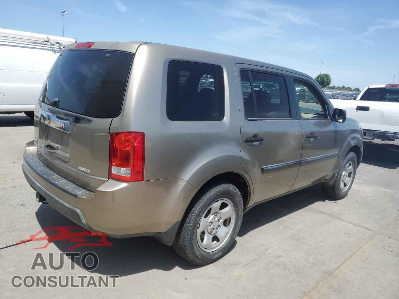 HONDA PILOT 2010 - 5FNYF4H2XAB014666