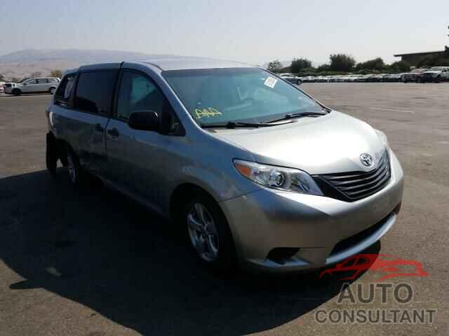 TOYOTA SIENNA 2016 - 5TDZK3DC4GS752086