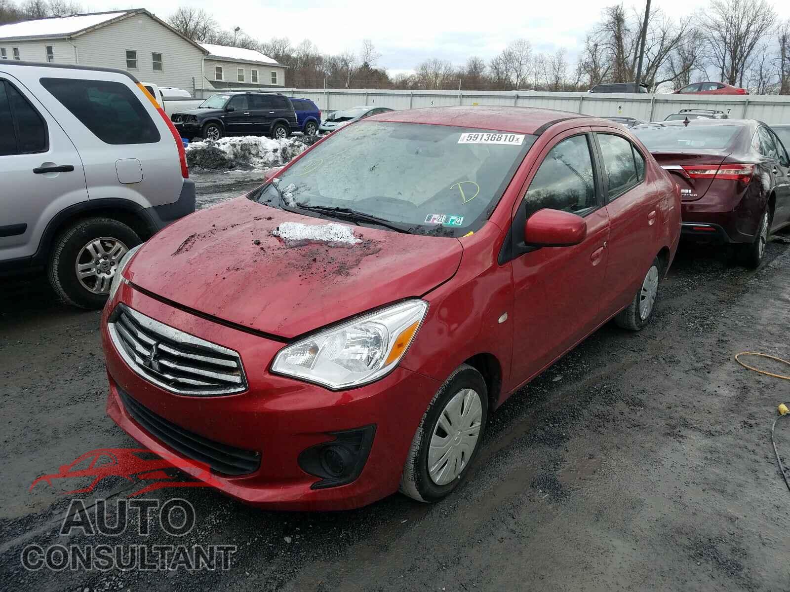 MITSUBISHI MIRAGE 2017 - ML32F3FJ1HHF05931