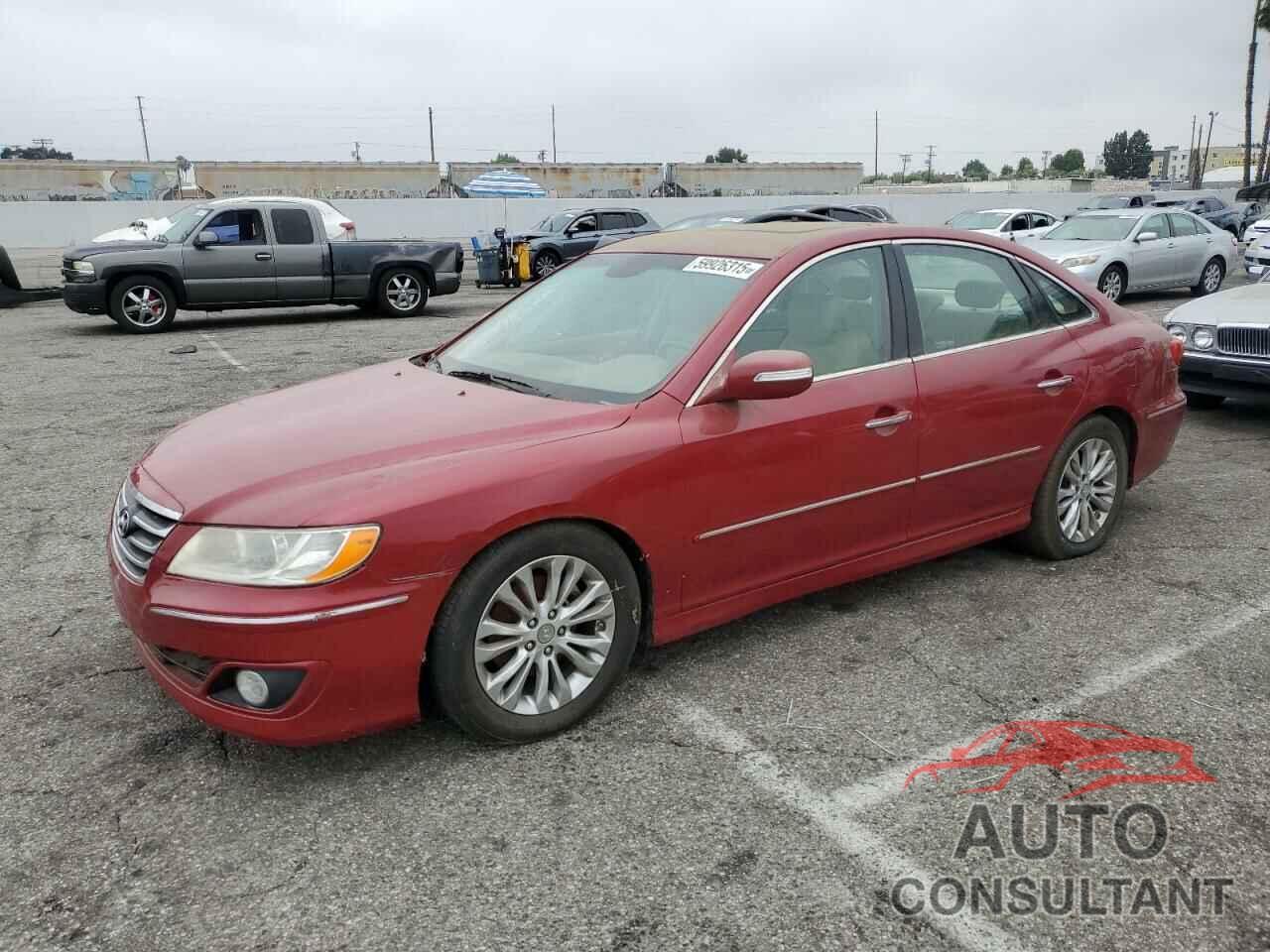 HYUNDAI AZERA 2011 - KMHFC4DF4BA544324