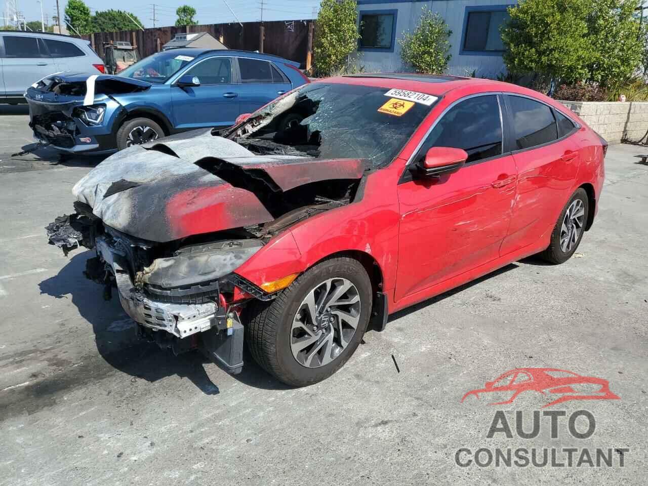 HONDA CIVIC 2018 - 2HGFC2F72JH517543