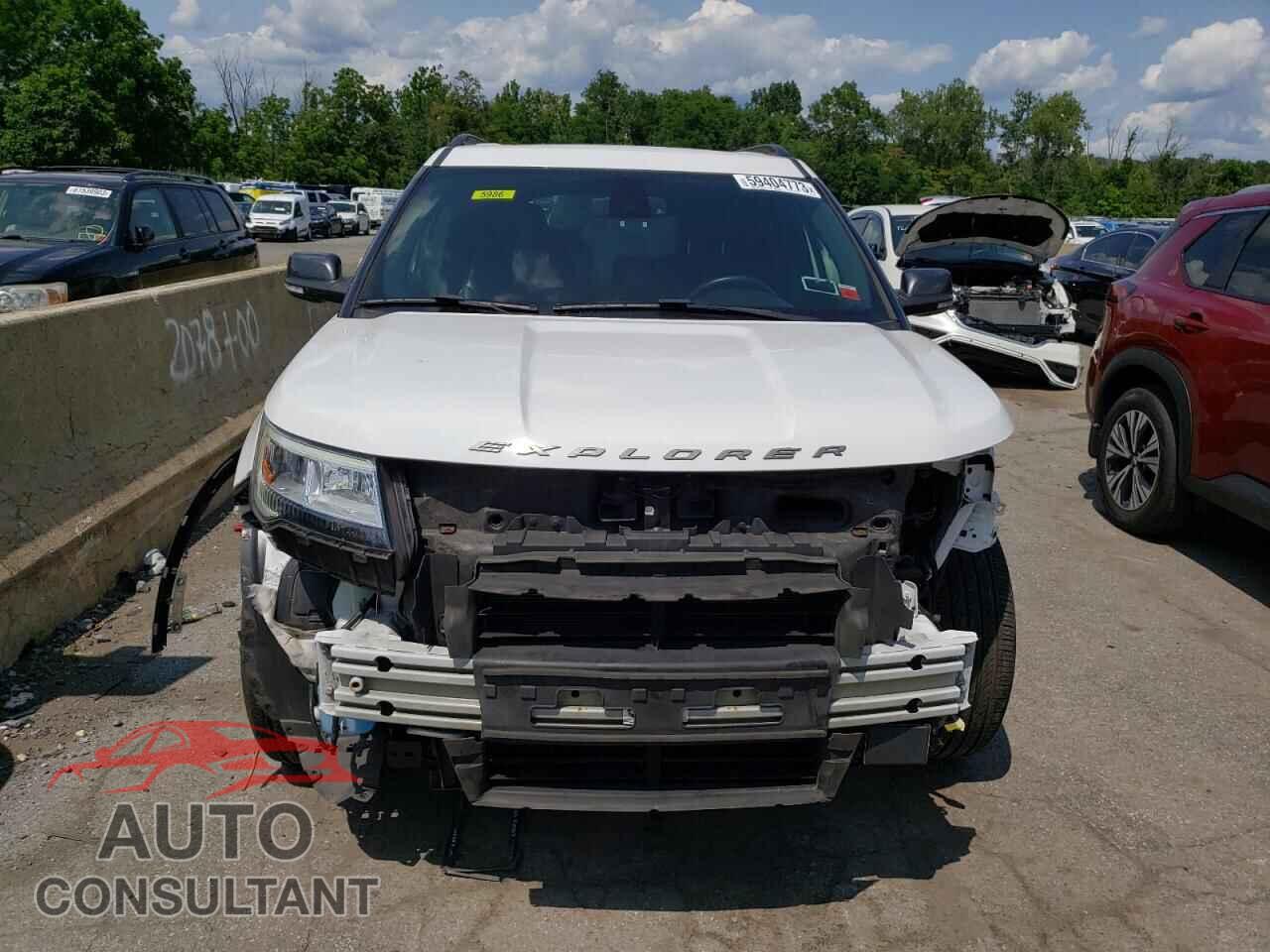 FORD EXPLORER 2018 - 1FM5K8D87JGB73355