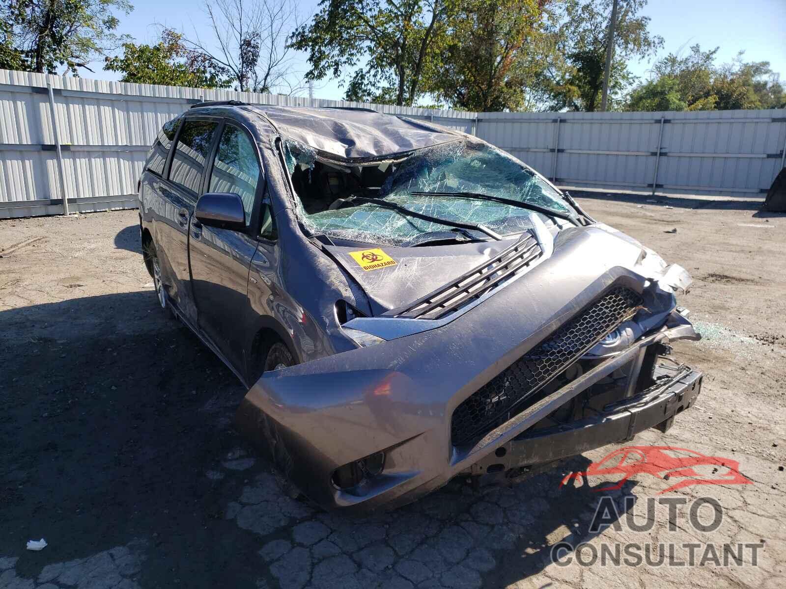 TOYOTA SIENNA 2017 - 5TDJZ3DC0HS175972