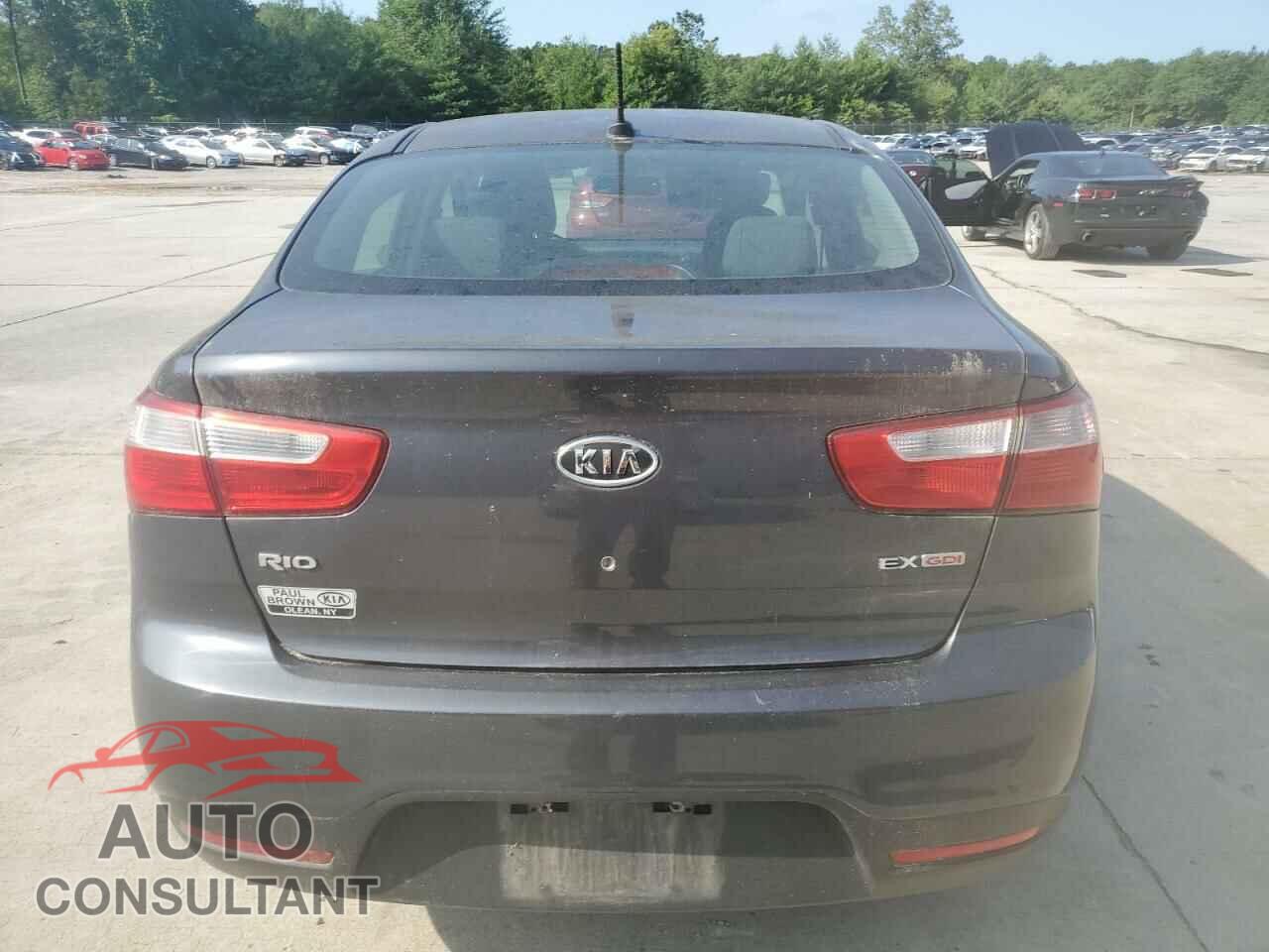 KIA RIO 2012 - KNADN4A30C6056117