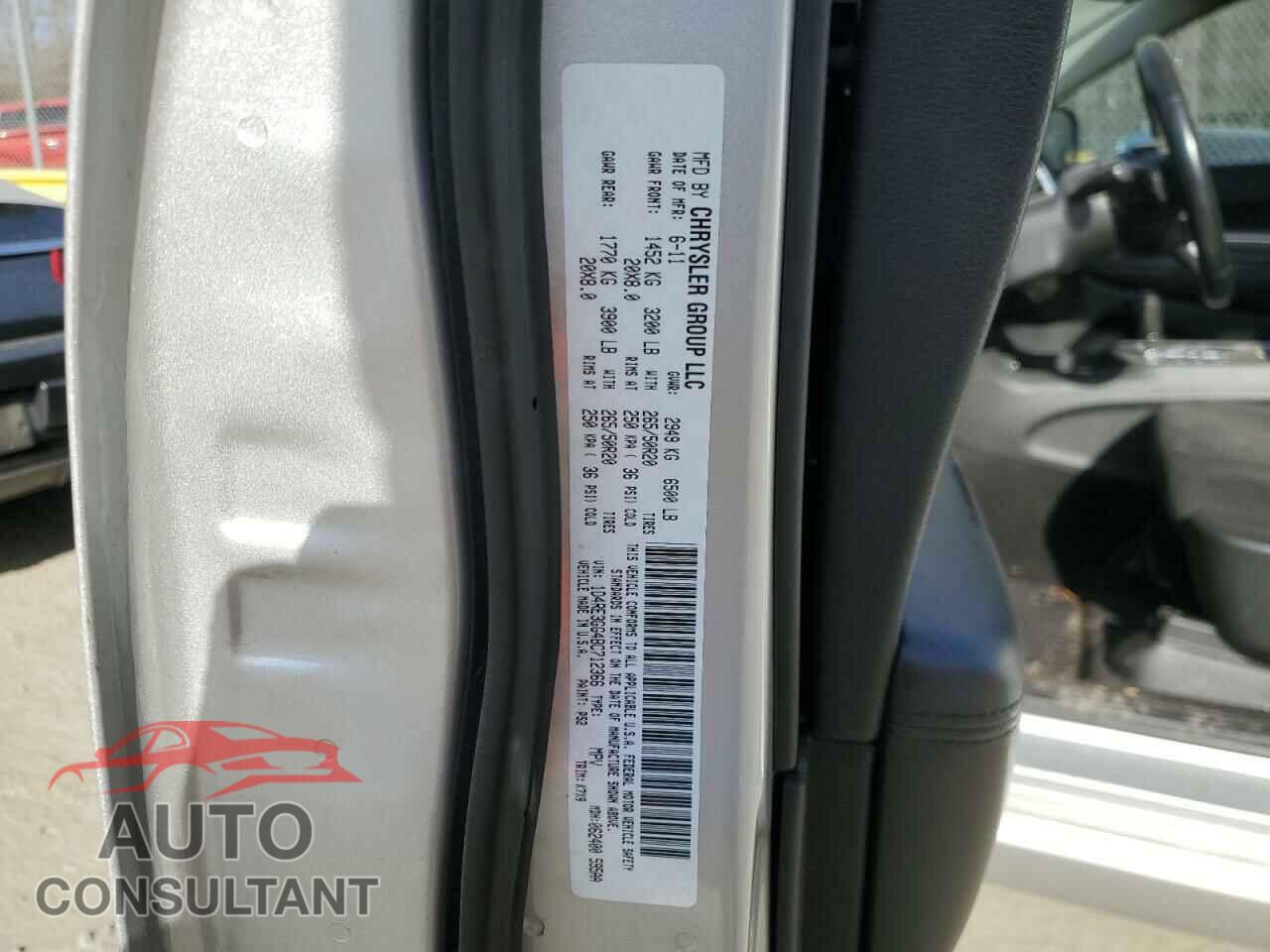 DODGE DURANGO 2011 - 1D4RE3GG4BC712366