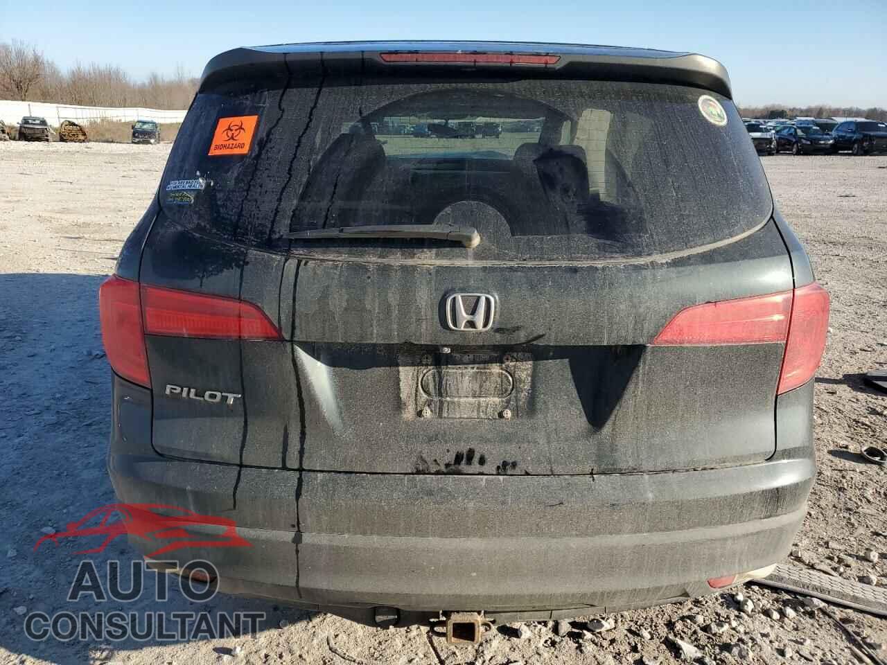 HONDA PILOT 2016 - 5FNYF5H14GB007217