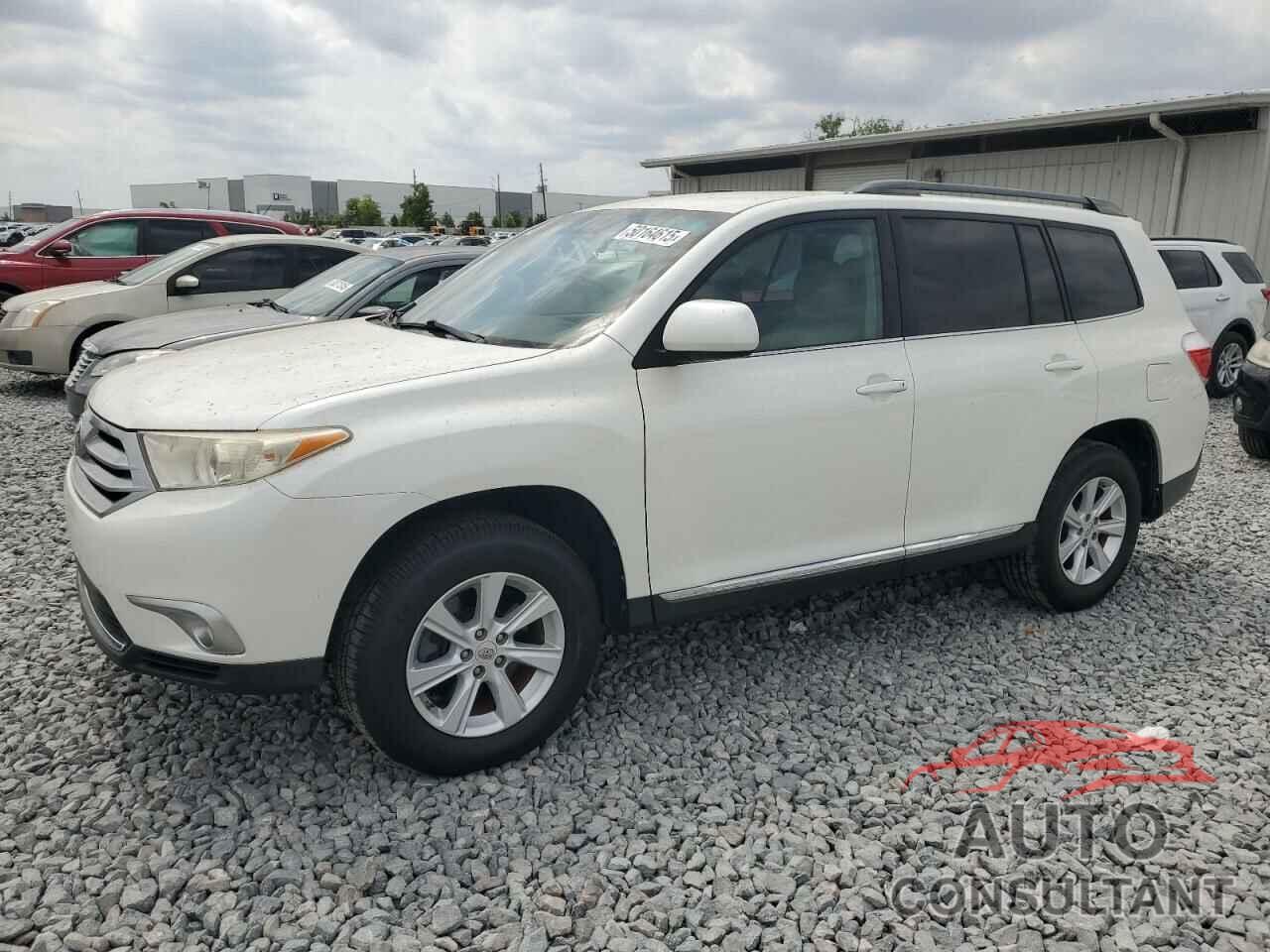 TOYOTA HIGHLANDER 2011 - 5TDZK3EH6BS026944