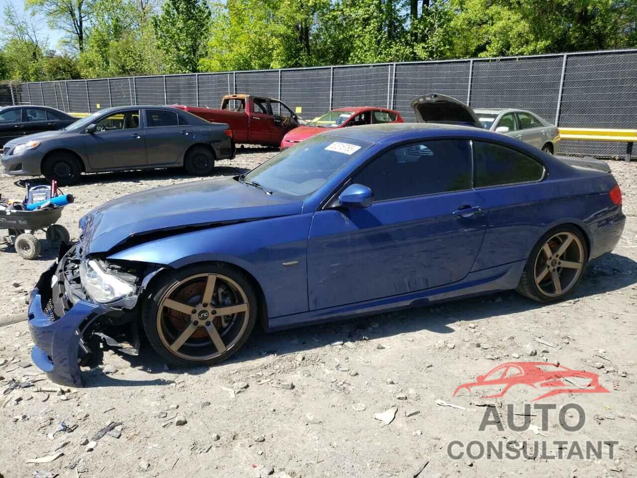 BMW 3 SERIES 2012 - WBAKG7C5XCE803004