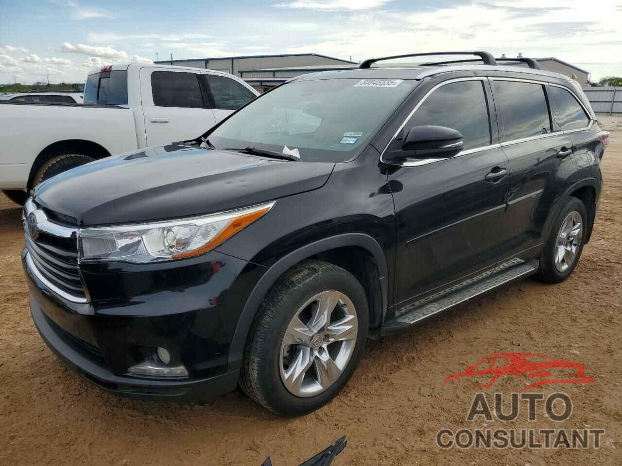 TOYOTA HIGHLANDER 2015 - 5TDYKRFH6FS085544