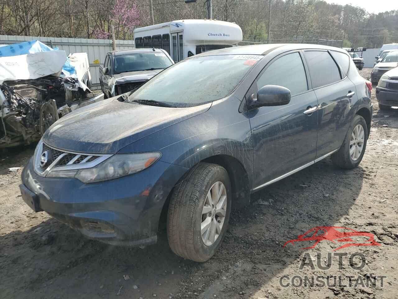 NISSAN MURANO 2011 - JN8AZ1MU3BW060307