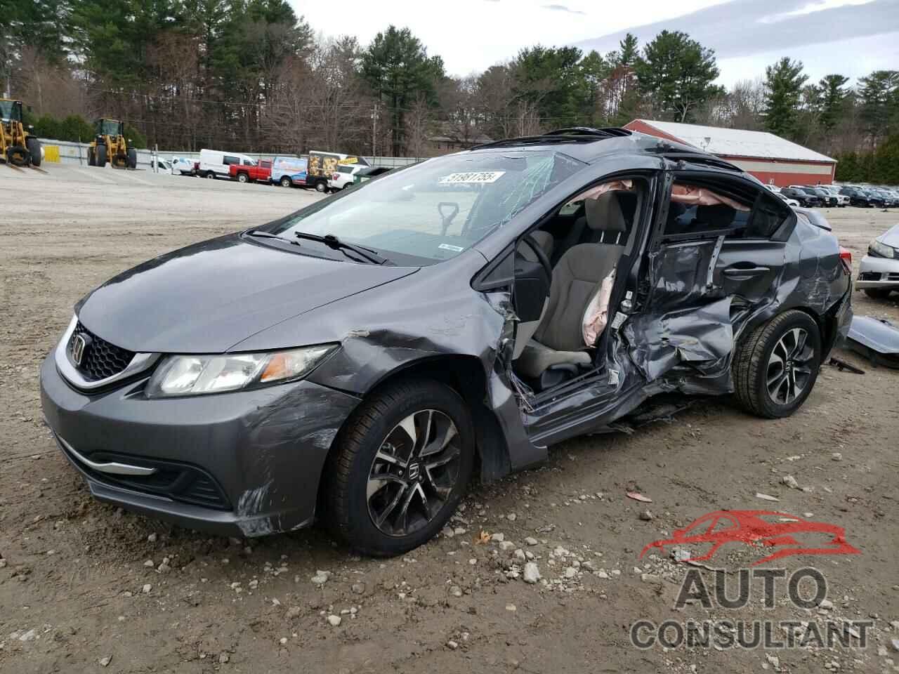 HONDA CIVIC 2013 - 2HGFB2F80DH517251