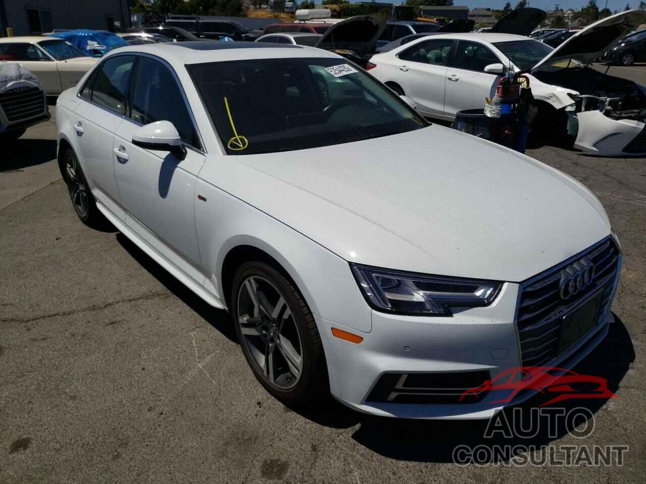 AUDI A4 2017 - WAUENAF4XHN032750