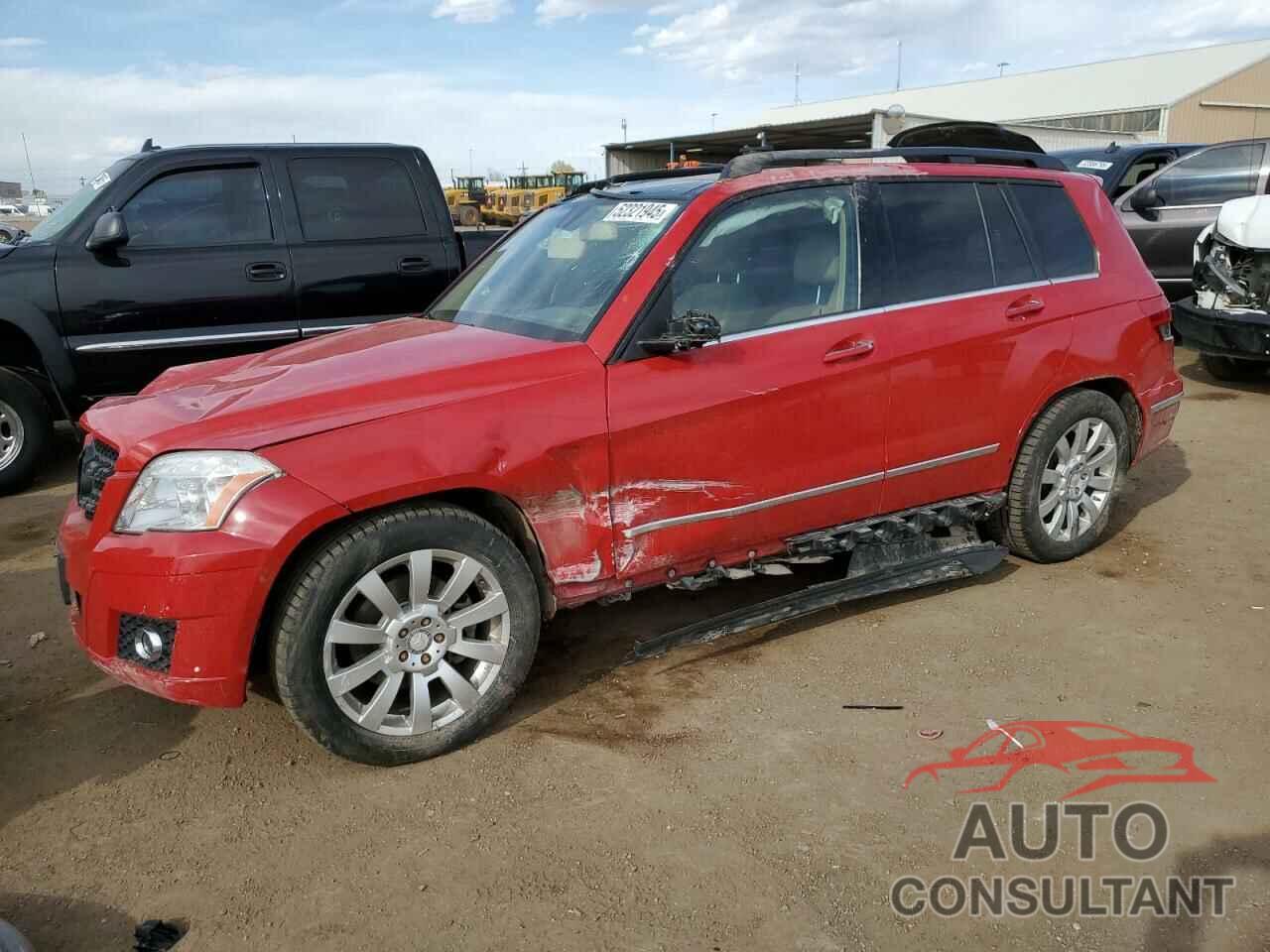 MERCEDES-BENZ GLK-CLASS 2012 - WDCGG8HB9CF753973