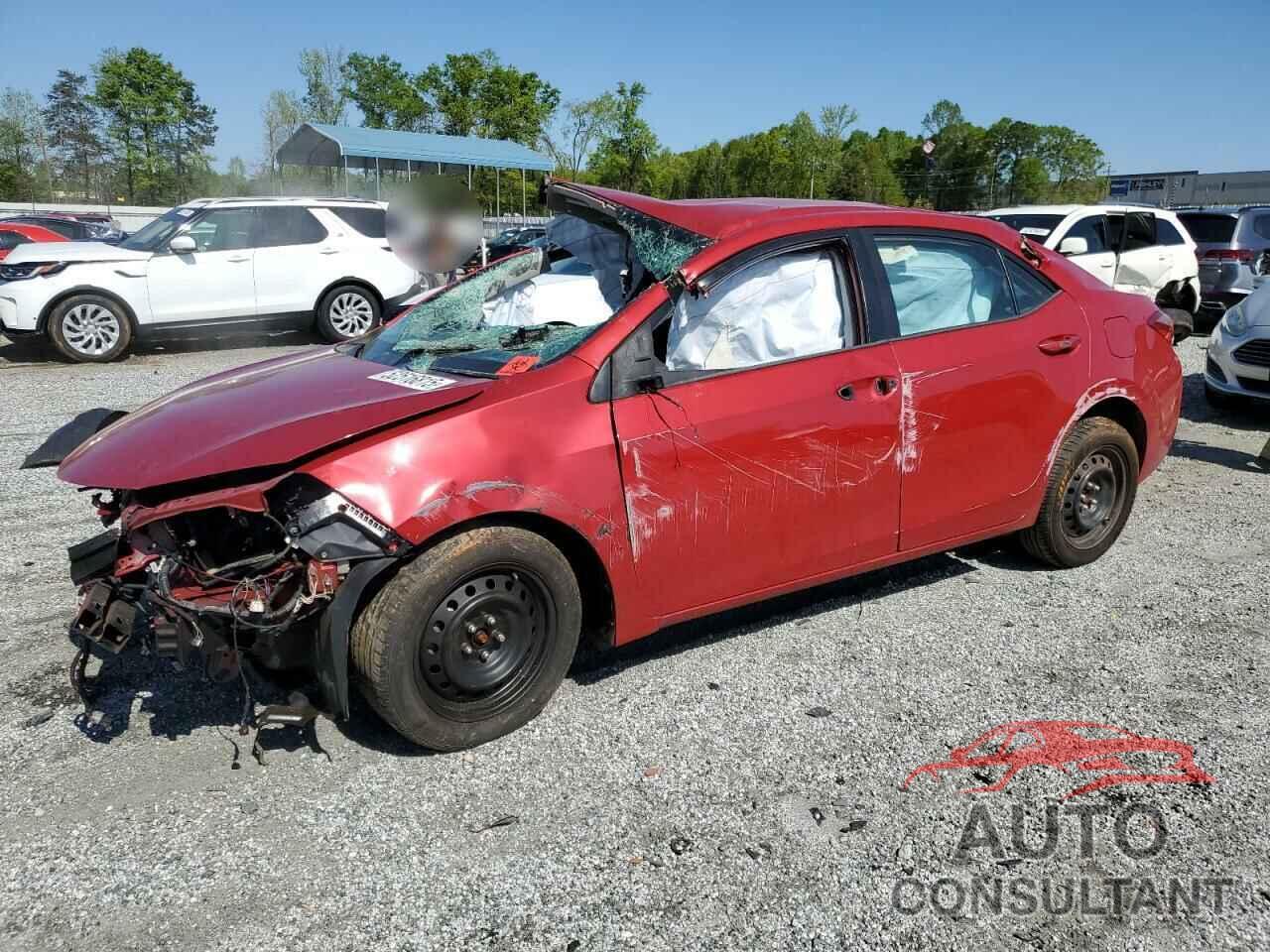 TOYOTA COROLLA 2017 - 2T1BURHE6HC847754