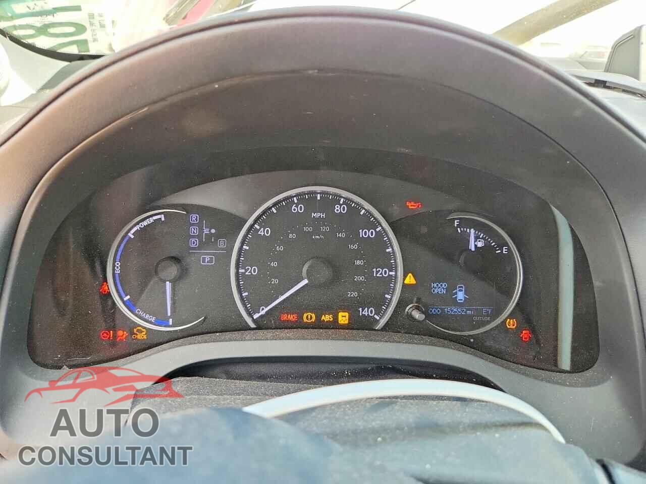 LEXUS CT 200 2012 - JTHKD5BH7C2077288