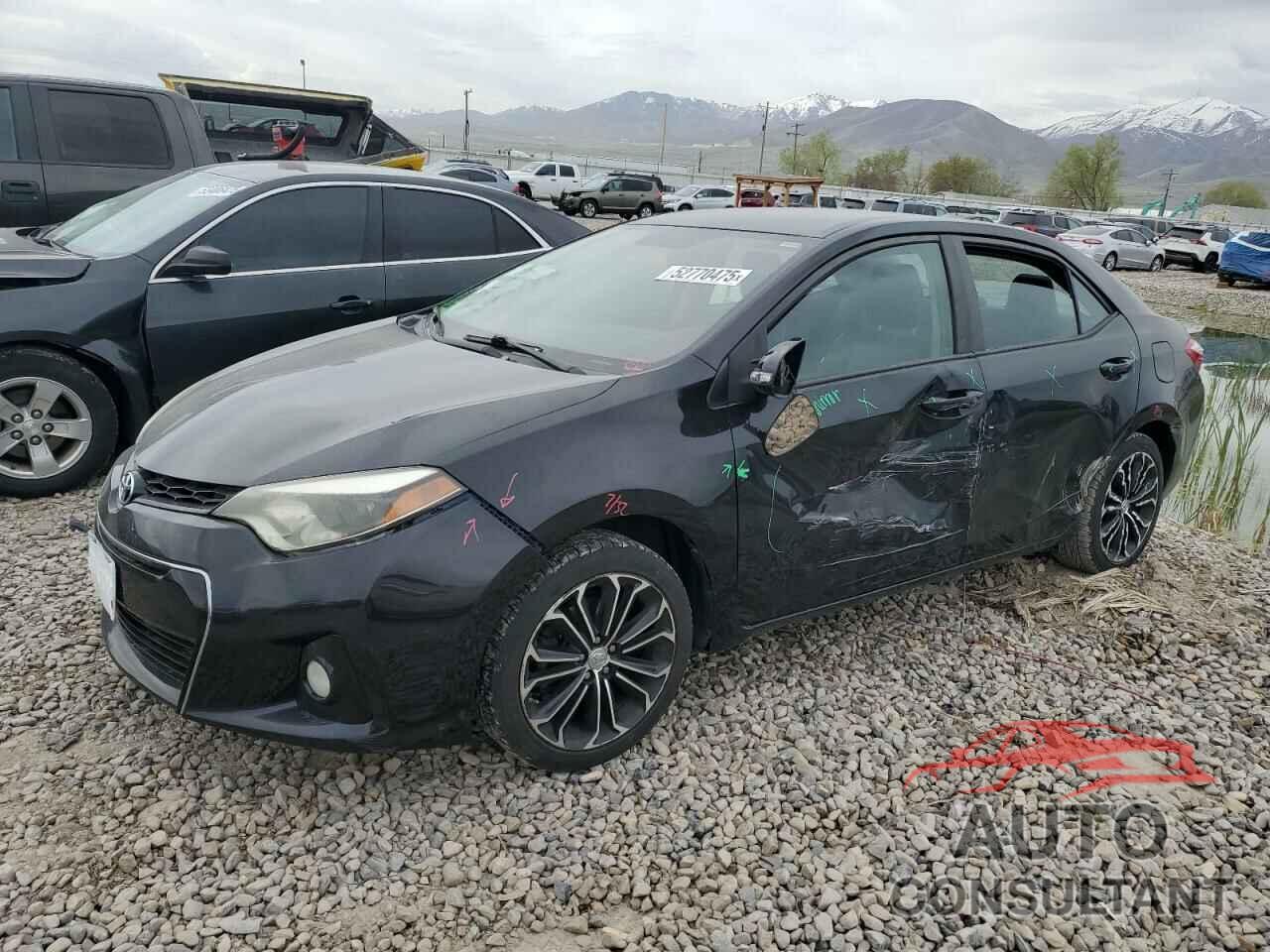 TOYOTA COROLLA 2016 - 2T1BURHE1GC637481