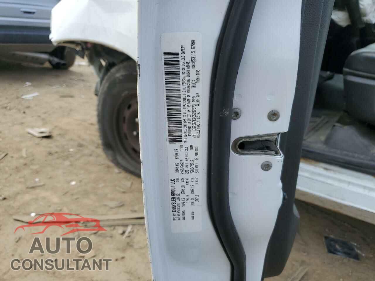 DODGE RAM 1500 2012 - 1C6RD6FK0CS297973