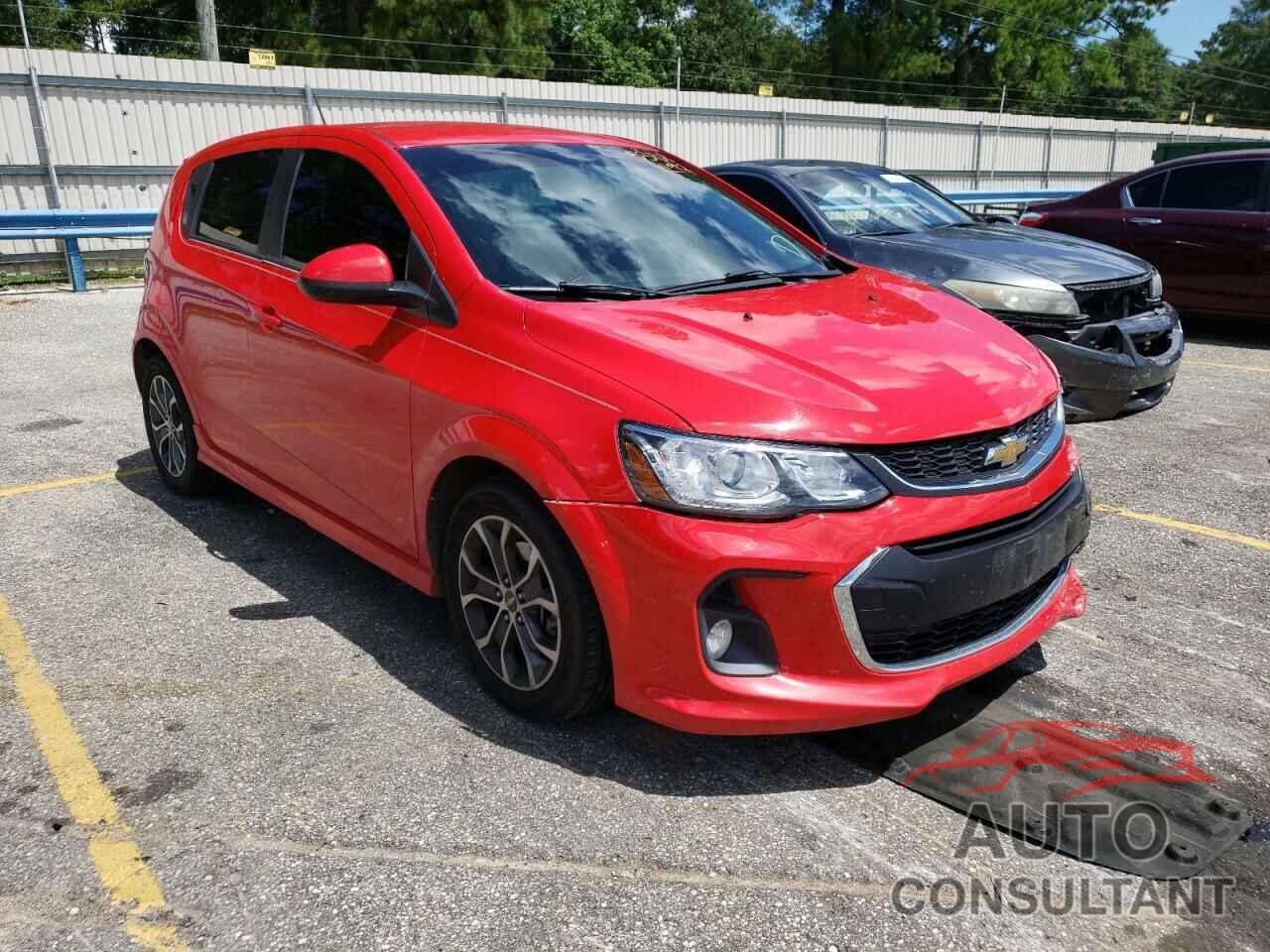 CHEVROLET SONIC 2017 - 1G1JD6SH2H4151028