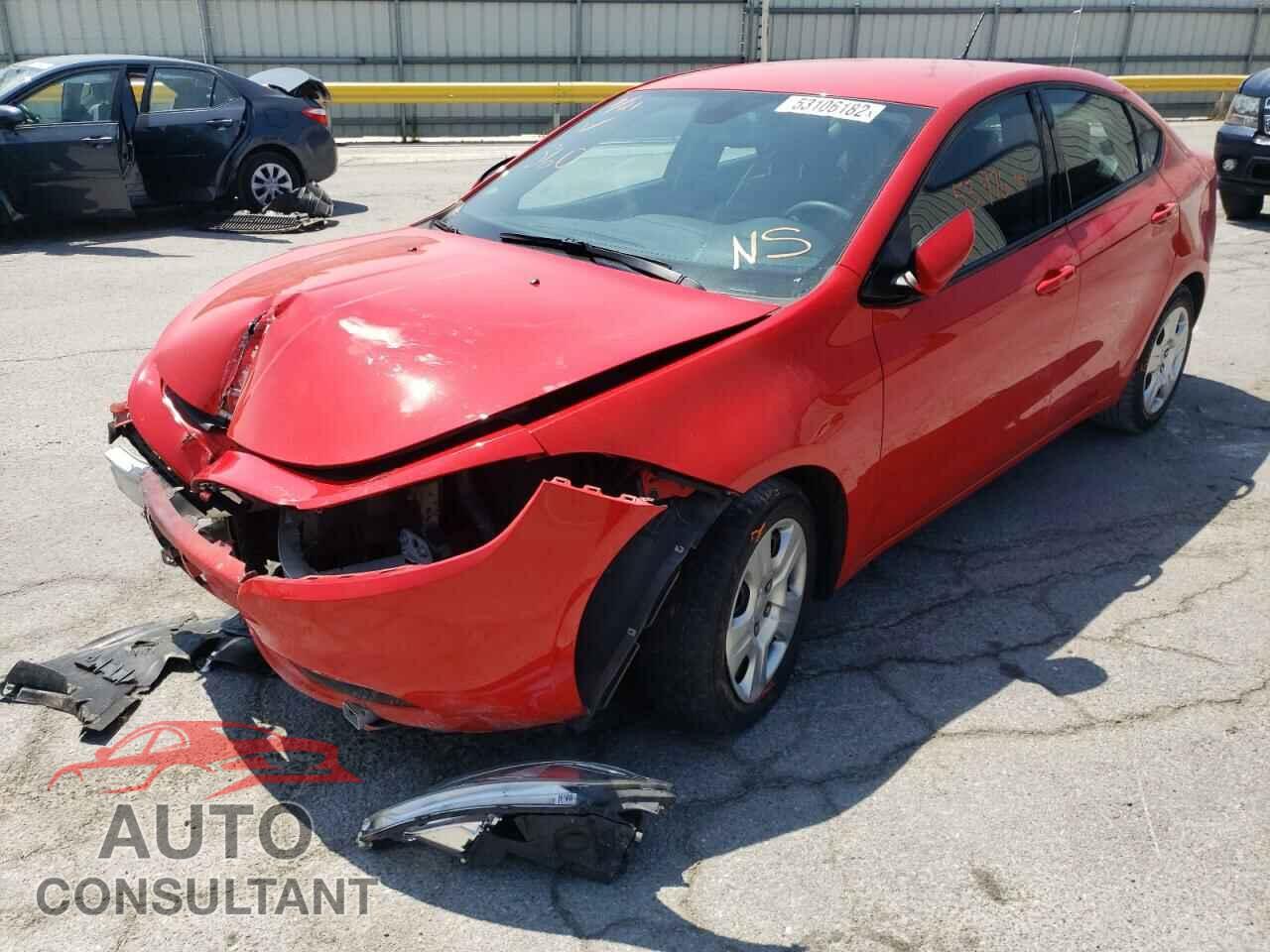 DODGE DART 2016 - 1C3CDFAA8GD679714